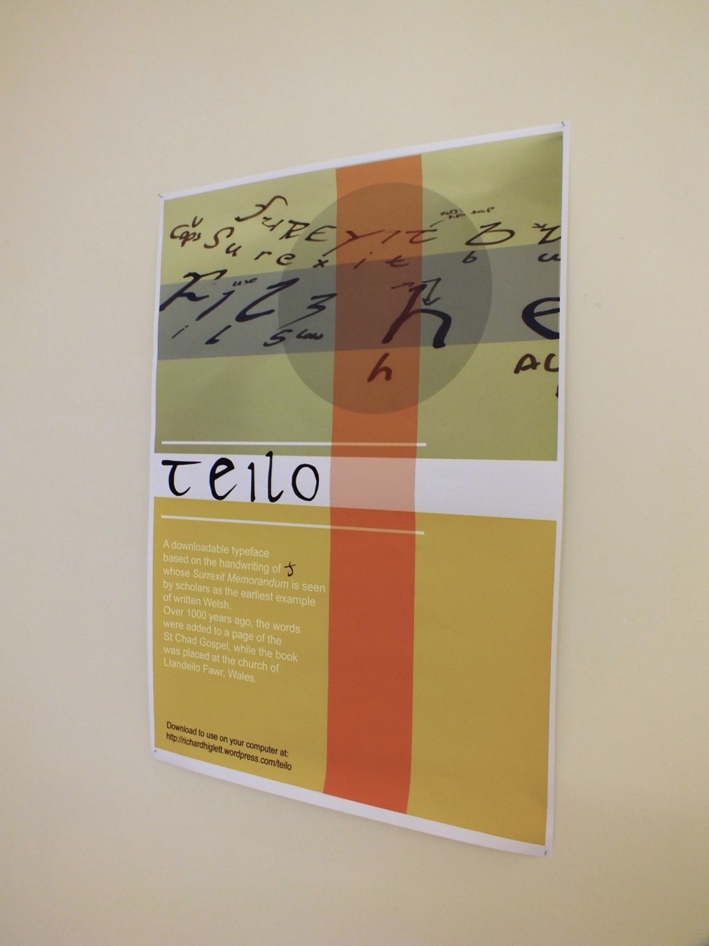 teilo christian bookshop poster RHIGLETT 2013